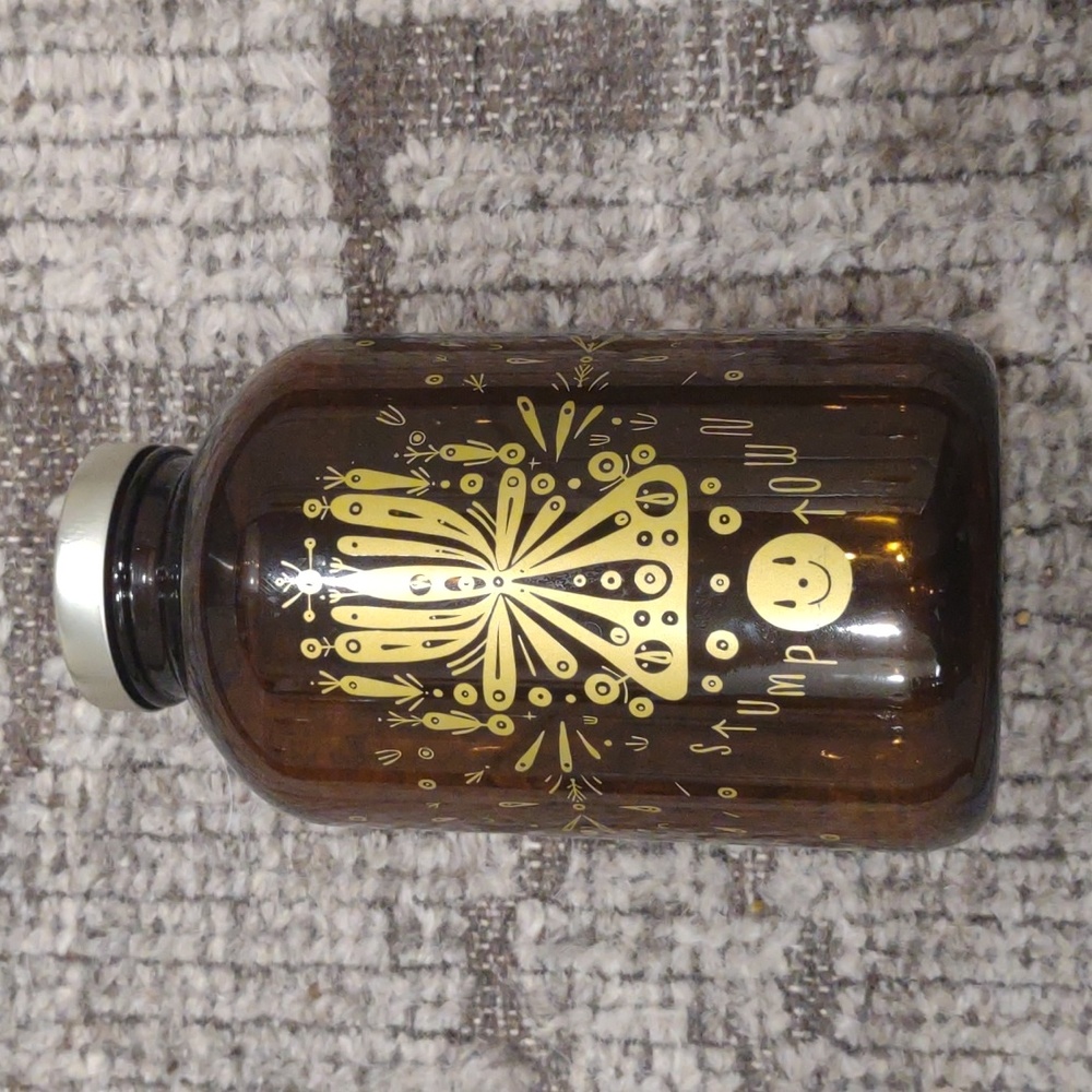 Glass coffee cannister